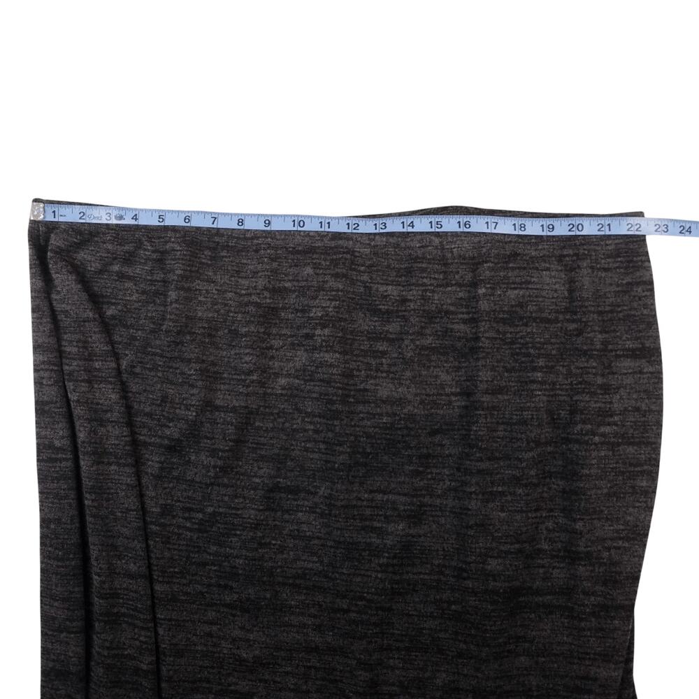 Logo by Lori Goldstein Skirt Size 3X Gray Elastic Waist Stretch Knit Pull On - Picture 3 of 5